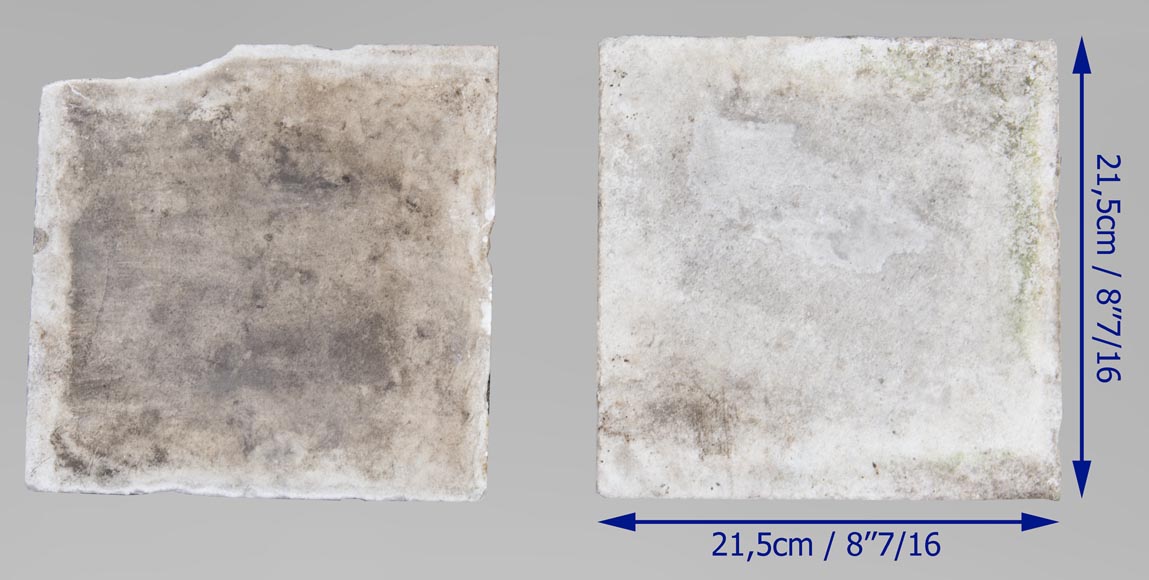 Small set of 18th century marble slabs Small set of 18th century marble slabs-5