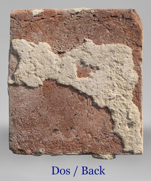 Little set of terracotta floor tiles in square shape Little set of terracotta floor tiles in square shape-4