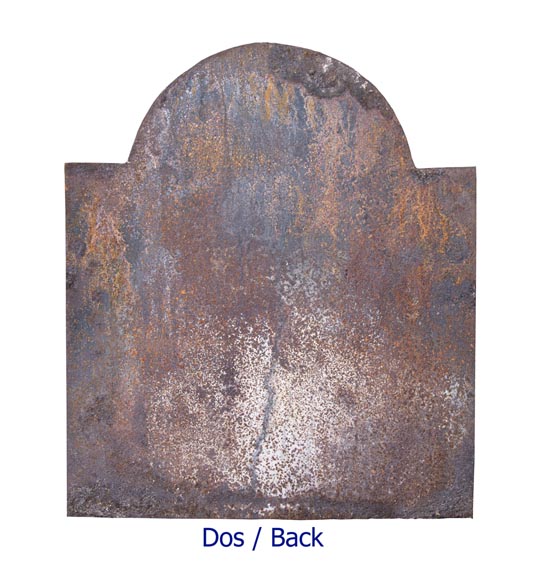 Modern fireback with French Arms and Roi-Soleil Modern fireback with French Arms and Roi-Soleil-5