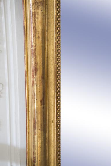 Louis-Philippe style trumeau made out of gilded stucco and wood with pearl decoration Louis-Philippe style trumeau made out of gilded stucco and wood with pearl decoration -2