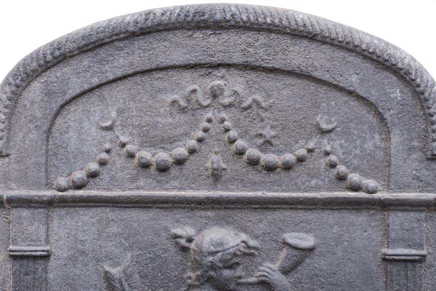 Modern fireback with Diana the Huntress Modern fireback with Diana the Huntress-4