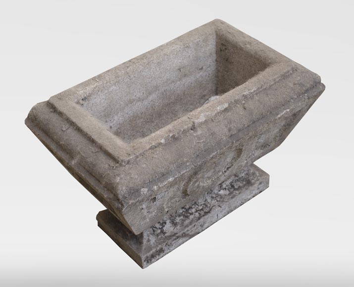 19th century stone planter 19th century stone planter-3
