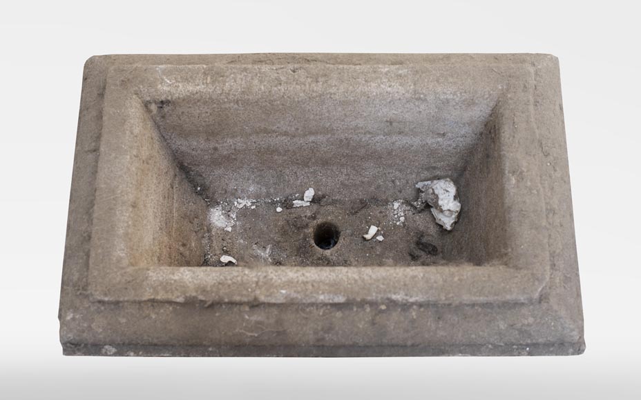 19th century stone planter 19th century stone planter-4