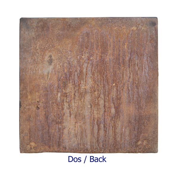 Modern fireback with the Gallic rooster decoration Modern fireback with the Gallic rooster decoration-5