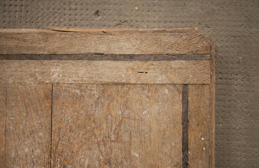 Lot of 7 m2 of square oak parquet panels Lot of 7 m2 of square oak parquet panels-2