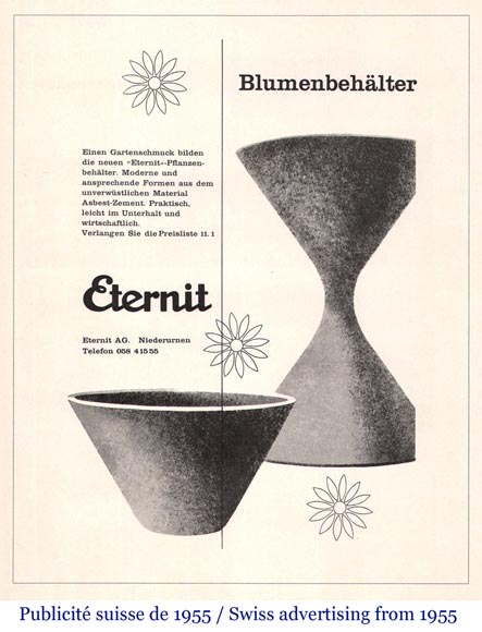 Pair of planters model Pair of planters model