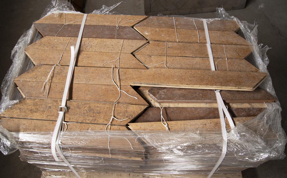 Small set of parquet flooring Point de Hongrie Small set of parquet flooring Point de Hongrie-0