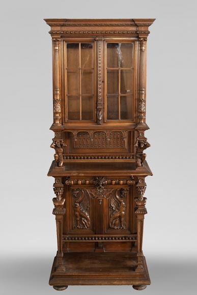Small Neo-Renaissance style display cabinet Small Neo-Renaissance style display cabinet-0