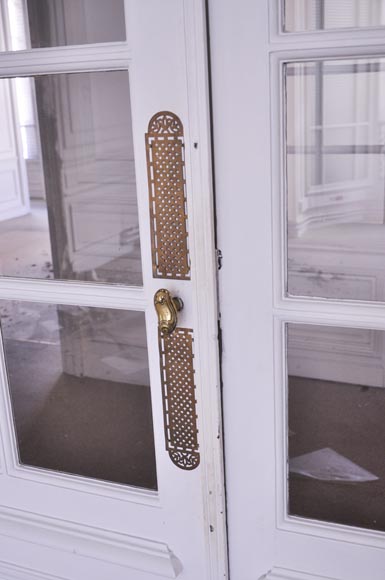 Set of 4 double door with small windows Set of 4 double door with small windows-3