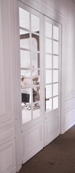 Set of 4 double door with small windows Set of 4 double door with small windows-5