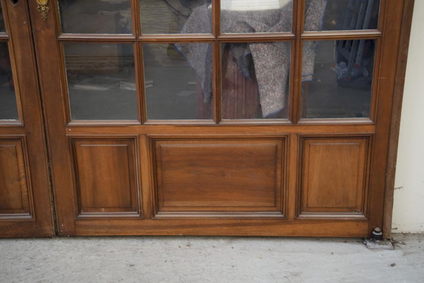 Large walnut sliding door Large walnut sliding door-5