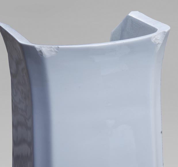 Earthenware washbasin on column Earthenware washbasin on column-7