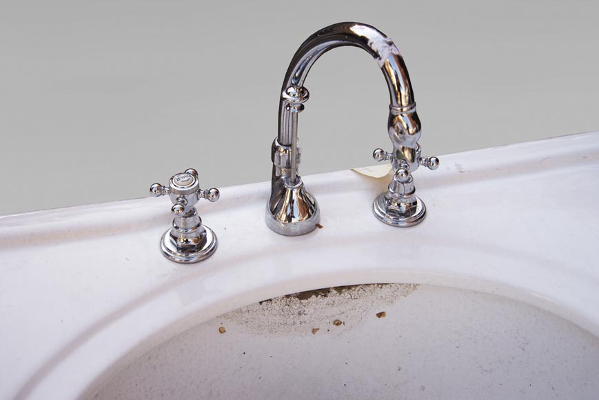 Two-footed earthenware washbasin Two-footed earthenware washbasin-5