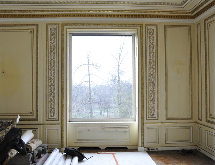 Important Louis XVI style woodwork, end of the 20th century Important Louis XVI style woodwork, end of the 20th century-8