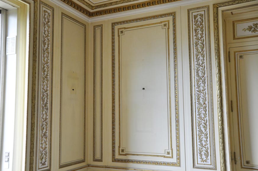 Important Louis XVI style woodwork, end of the 20th century Important Louis XVI style woodwork, end of the 20th century-9