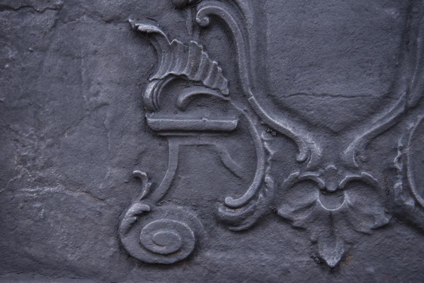 Louis XV period fireback, dated 1769 Louis XV period fireback, dated 1769-4