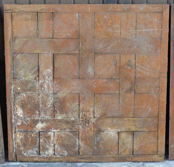 Lot of Versailles parquet flooring and Chantilly oak parquet flooring from the 18th century Lot of Versailles parquet flooring and Chantilly oak parquet flooring from the 18th century-3
