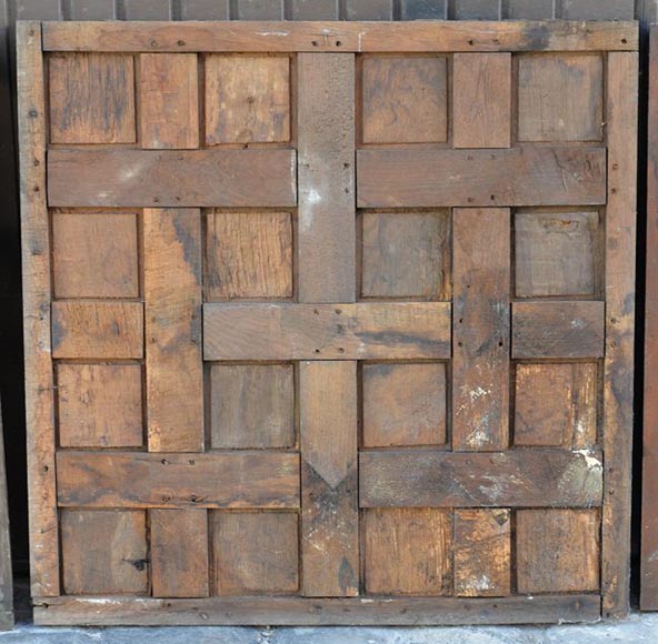 Lot of Versailles parquet flooring and Chantilly oak parquet flooring from the 18th century Lot of Versailles parquet flooring and Chantilly oak parquet flooring from the 18th century-4