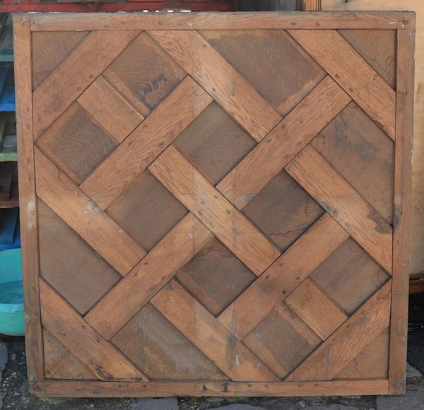 Lot of Versailles parquet flooring and Chantilly oak parquet flooring from the 18th century Lot of Versailles parquet flooring and Chantilly oak parquet flooring from the 18th century-17