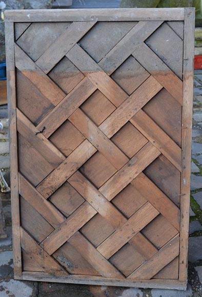 Lot of Versailles parquet flooring and Chantilly oak parquet flooring from the 18th century Lot of Versailles parquet flooring and Chantilly oak parquet flooring from the 18th century-21