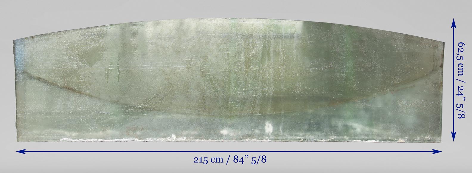 Console tops in glass of Saint Gobain 1930 Console tops in glass of Saint Gobain 1930-9