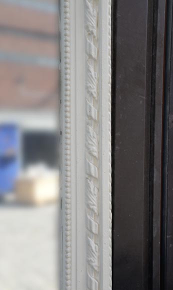 Antique Louis XVI style trumeau with a pediment decorated with a bird Antique Louis XVI style trumeau with a pediment decorated with a bird-5