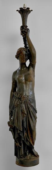 VAL D’OSNE Foundry - Exceptional Renaissance style fountain Model presented in the 1851 World Fair VAL D’OSNE Foundry - Exceptional Renaissance style fountain Model presented in the 1851 World Fair -3