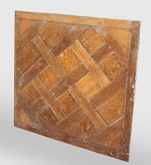Lot of 25 m2 of 18th century Versailles oak parquet flooring Lot of 25 m2 of 18th century Versailles oak parquet flooring-1