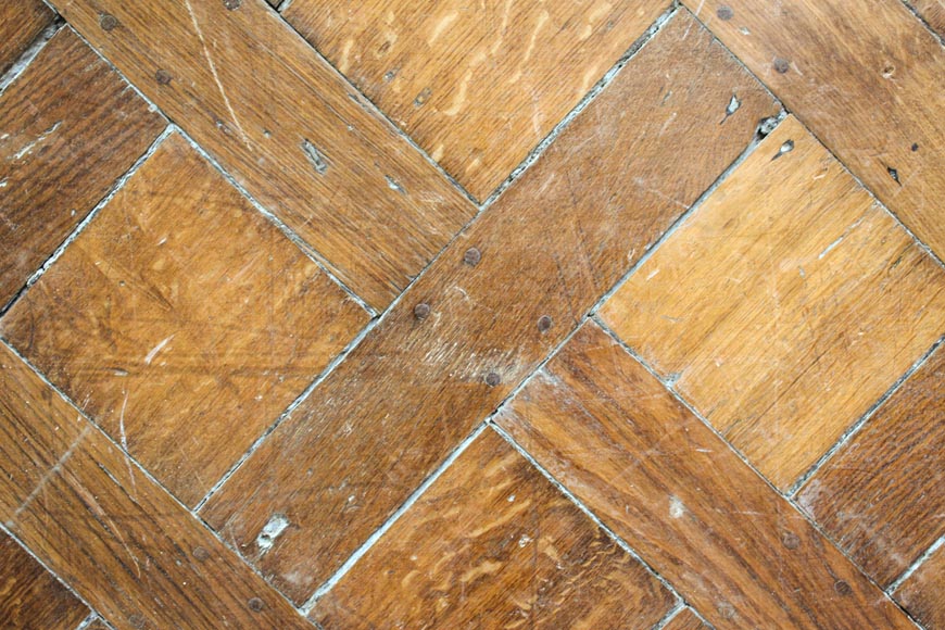 Lot of 25 m2 of 18th century Versailles oak parquet flooring Lot of 25 m2 of 18th century Versailles oak parquet flooring-3