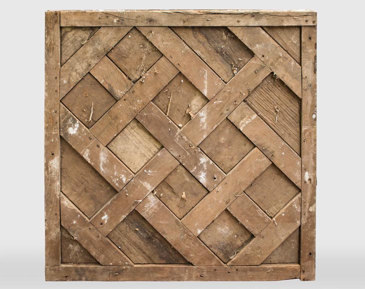 Lot of 25 m2 of 18th century Versailles oak parquet flooring Lot of 25 m2 of 18th century Versailles oak parquet flooring-4
