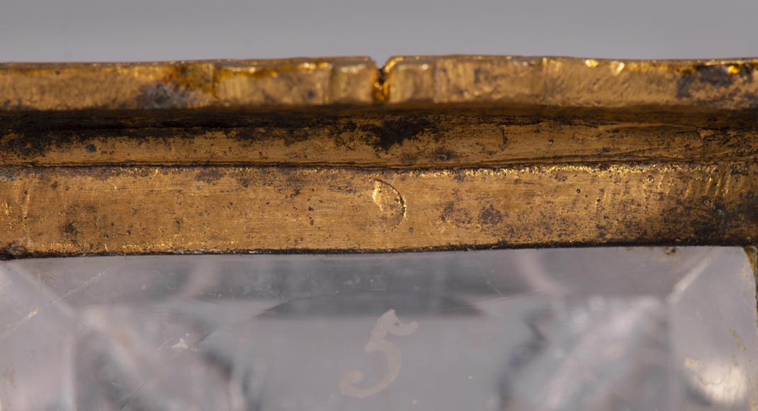 Pair of Baccarat crystal vases with Japanese decoration Pair of Baccarat crystal vases with Japanese decoration-6