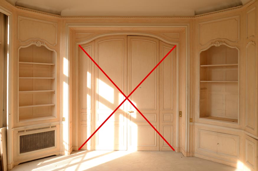 Two Louis XV style paneled rooms, end of the 19th century Two Louis XV style paneled rooms, end of the 19th century-5