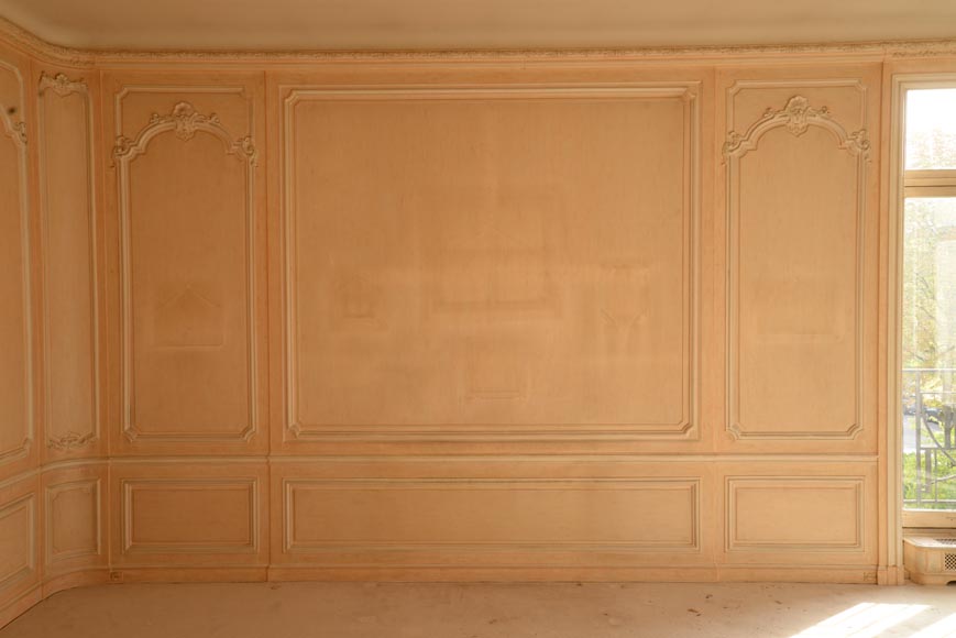 Two Louis XV style paneled rooms, end of the 19th century Two Louis XV style paneled rooms, end of the 19th century-10