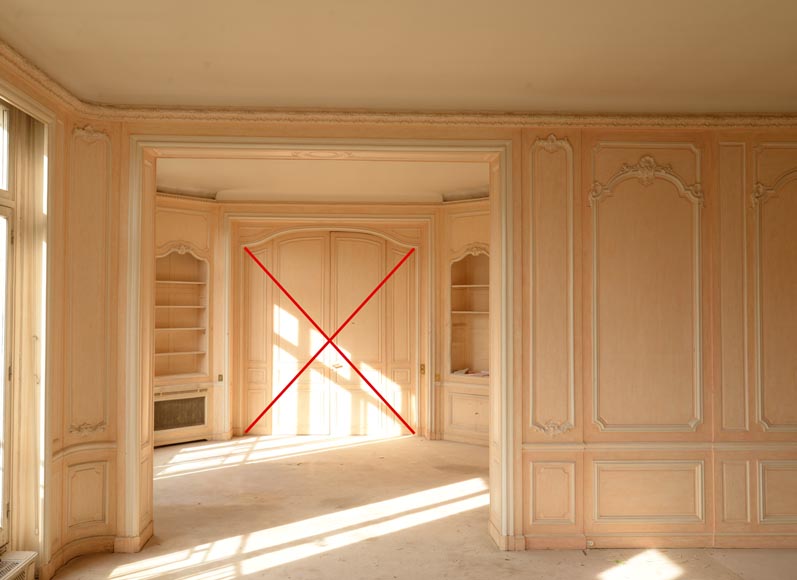 Two Louis XV style paneled rooms, end of the 19th century Two Louis XV style paneled rooms, end of the 19th century-14