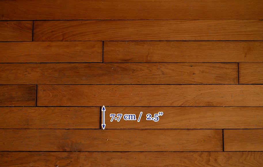 Lot of 20 m² of old oak parquet flooring Lot of 20 m² of old oak parquet flooring-6