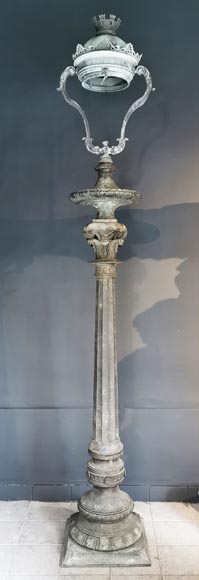 Important pair of bronze candelabra, 1868 Important pair of bronze candelabra, 1868-5