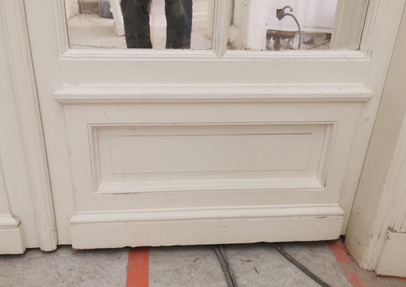 Important double door with mirrors, late 19th century Important double door with mirrors, late 19th century-5
