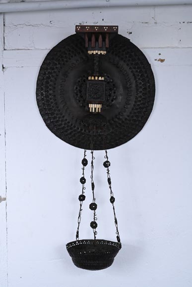 Carlo BUGATTI, Pair of Moorish style wall console sconces, circa 1888 Carlo BUGATTI, Pair of Moorish style wall console sconces, circa 1888-13