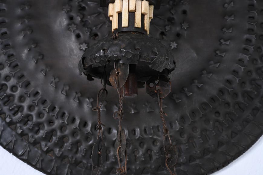 Carlo BUGATTI, Pair of Moorish style wall console sconces, circa 1888 Carlo BUGATTI, Pair of Moorish style wall console sconces, circa 1888-17