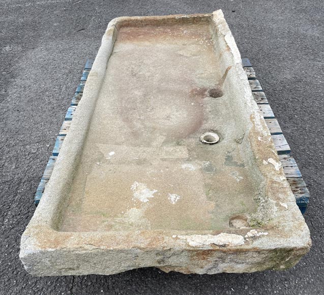 Rare antique stone sink, 18th century Rare antique stone sink, 18th century-3