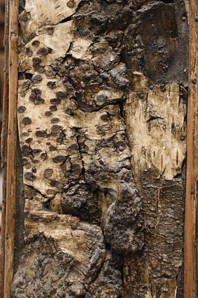 Rectangular Mirror with Raw Oak Wood Frame Rectangular Mirror with Raw Oak Wood Frame-4