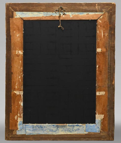 Rectangular Mirror with Raw Oak Wood Frame Rectangular Mirror with Raw Oak Wood Frame-5