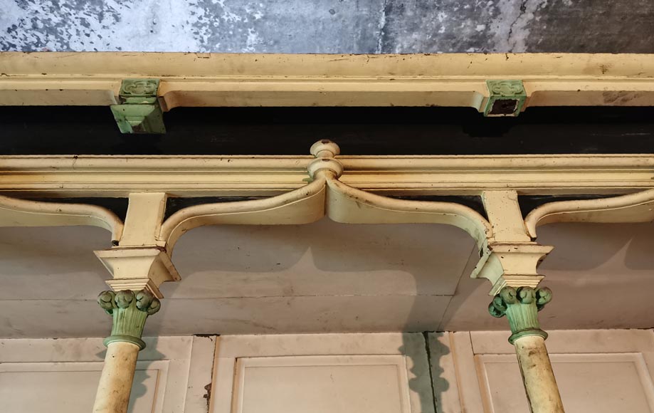 Pair of neo-gothic store display furniture, circa 1870-11