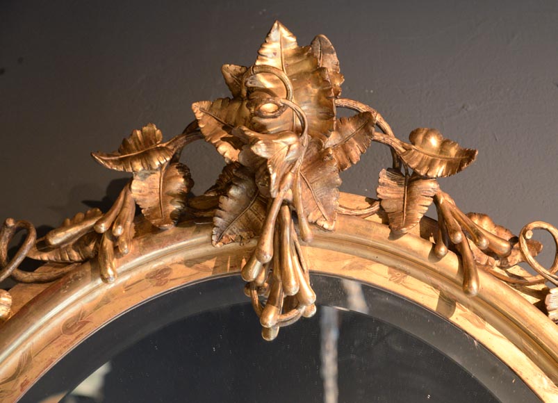 Napoleon III beveled mirror, second half of the 19th century Napoleon III beveled mirror, second half of the 19th century-1