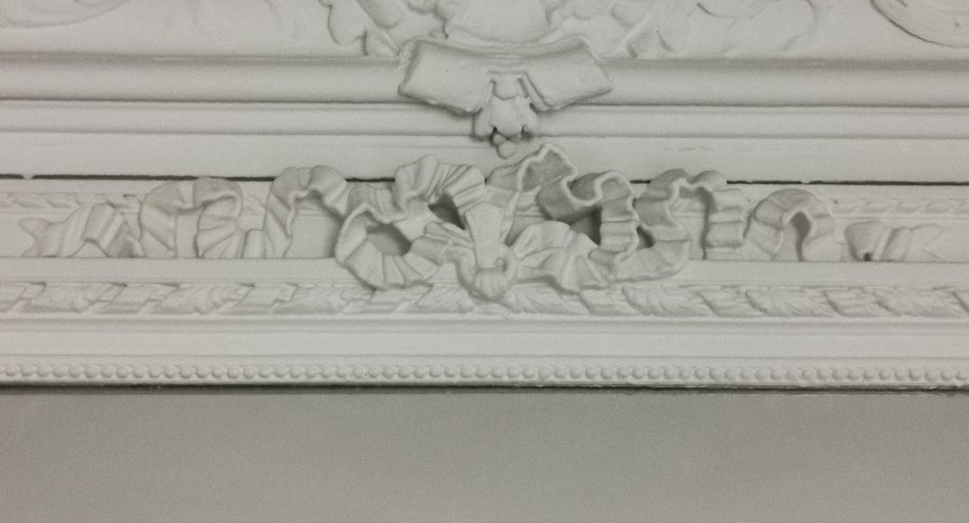 Louis XVI style trumeau with a ribbon Louis XVI style trumeau with a ribbon-1