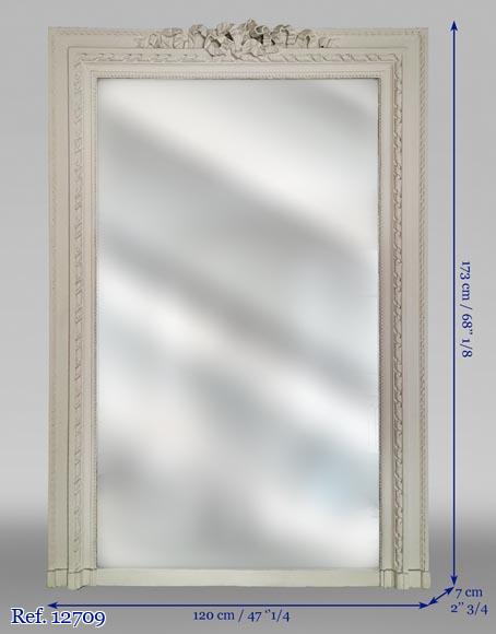 Louis XVI style trumeau with a ribbon Louis XVI style trumeau with a ribbon-6