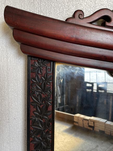 Gabriel VIARDOT (attr. to) - Japanese trumeau with a demon head Gabriel VIARDOT (attr. to) - Japanese trumeau with a demon head-3