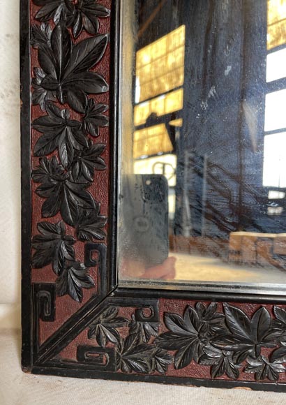 Gabriel VIARDOT (attr. to) - Japanese trumeau with a demon head Gabriel VIARDOT (attr. to) - Japanese trumeau with a demon head-5