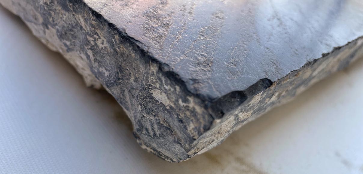 Large 280m² set of black stone tiles from Soignies, 19th century Large 280m² set of black stone tiles from Soignies, 19th century-6