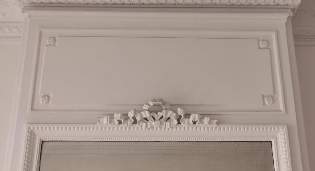 Louis XVI style trumeau with a ribbon Louis XVI style trumeau with a ribbon-1